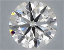 Del inventario de diamantes de laboratorio, 3.00 quilates, Redondo , Color F, claridad VS1 y certificado IGI