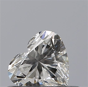 Picture of Natural Diamond 0.33 Carats, Heart with  Cut, G Color, VVS2 Clarity and Certified by GIA