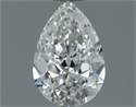 Diamante Natural 1.00 quilates, De pera , Color G, claridad SI2 y certificado GIA