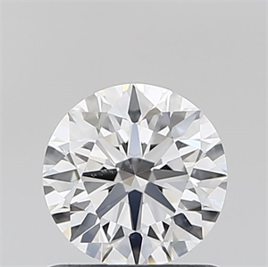 Picture of Lab Grown Diamond 0.81 Carats, Round with Ideal Cut, D Color, VVS1 Clarity and Certified by IGI