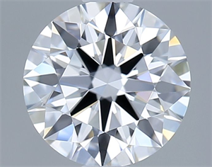 Picture of Lab Grown Diamond 1.02 Carats, Round with Ideal Cut, D Color, VVS1 Clarity and Certified by IGI
