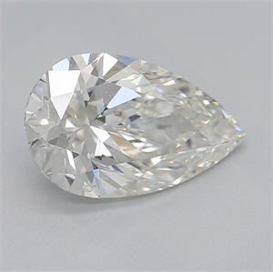 Picture of Natural Diamond 1.01 Carats, Pear with  Cut, J Color, SI2 Clarity and Certified by GIA