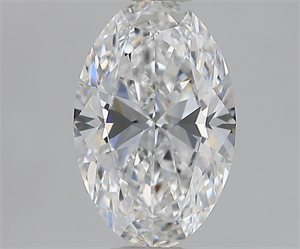 Picture of Natural Diamond 1.01 Carats, Oval with  Cut, D Color, IF Clarity and Certified by GIA