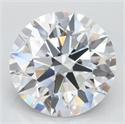 Del inventario de diamantes de laboratorio, 3.51 quilates, Redondo , Color D, claridad VVS1 y certificado GIA