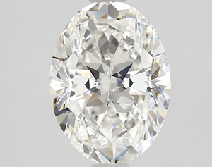 Picture of Natural Diamond 1.71 Carats, Oval with  Cut, F Color, VVS1 Clarity and Certified by GIA