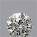 Diamante Natural 0.57 quilates, Redondo , Color H, claridad VVS1 y certificado IGI