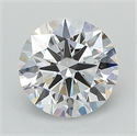 Del inventario de diamantes de laboratorio, 1.23 quilates, Redondo , Color D, claridad VS1 y certificado GIA