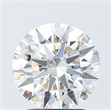 Del inventario de diamantes de laboratorio, 2.55 quilates, Redondo , Color F, claridad VVS2 y certificado IGI
