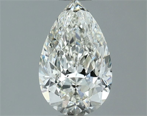 Picture of Natural Diamond 1.01 Carats, Pear with  Cut, H Color, VS2 Clarity and Certified by IGI