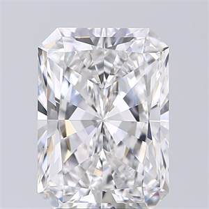 Picture of Natural Diamond 3.01 Carats, Radiant with  Cut, E Color, SI1 Clarity and Certified by GIA