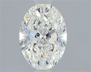 Picture of Natural Diamond 0.92 Carats, Oval with  Cut, H Color, SI2 Clarity and Certified by GIA
