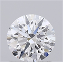 Del inventario de diamantes de laboratorio, 0.83 quilates, Redondo , Color D, claridad VVS2 y certificado IGI