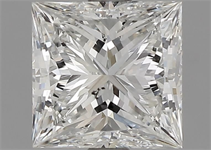 Picture of Natural Diamond 1.21 Carats, Princess with  Cut, G Color, SI1 Clarity and Certified by GIA