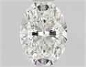 Diamante Natural 0.53 quilates, Ovalado , Color F, claridad VVS1 y certificado GIA