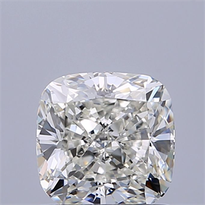 Picture of Natural Diamond 0.90 Carats, Cushion with  Cut, I Color, IF Clarity and Certified by GIA