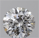 Natural Diamond 0.80 Carats, Round with Excellent Cut, E Color, I1 Clarity and Certified by GIA