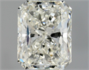 Natural Diamond 0.90 Carats, Radiant with  Cut, I Color, VVS1 Clarity and Certified by GIA