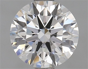 Picture of Lab Grown Diamond 1.07 Carats, Round with Ideal Cut, D Color, VVS2 Clarity and Certified by IGI