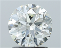Diamante Natural 1.42 quilates, Redondo , Color K, claridad VVS2 y certificado GIA