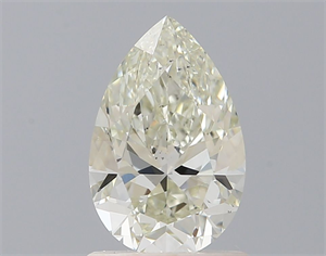 Picture of Natural Diamond 1.04 Carats, Pear with  Cut, I Color, SI1 Clarity and Certified by IGI