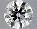 Natural Diamond 5.01 Carats, Round with Excellent Cut, H Color, SI2 Clarity and Certified by IGI