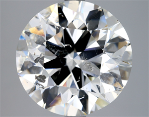 Picture of Natural Diamond 5.01 Carats, Round with Excellent Cut, H Color, SI2 Clarity and Certified by IGI