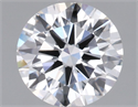 Lab Grown Diamond 1.54 Carats, Round with Excellent Cut, D Color, VS1 Clarity and Certified by IGI