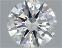 Natural Diamond 0.50 Carats, Round with Excellent Cut, G Color, SI1 Clarity and Certified by GIA