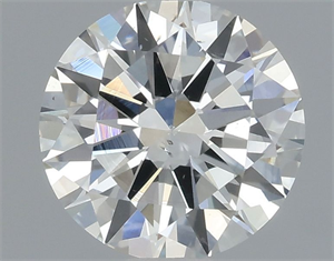 Picture of Natural Diamond 0.50 Carats, Round with Excellent Cut, G Color, SI1 Clarity and Certified by GIA