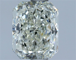Picture of Natural Diamond 1.00 Carats, Radiant with  Cut, L Color, SI2 Clarity and Certified by GIA