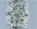 Natural Diamond 1.00 Carats, Radiant with  Cut, L Color, SI2 Clarity and Certified by GIA