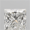 Diamante Natural 1.01 quilates, Princesa , Color H, claridad SI1 y certificado GIA