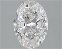 Diamante Natural 2.50 quilates, Ovalado , Color G, claridad VS1 y certificado GIA