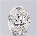 Diamante Natural 2.02 quilates, Ovalado , Color G, claridad SI1 y certificado GIA