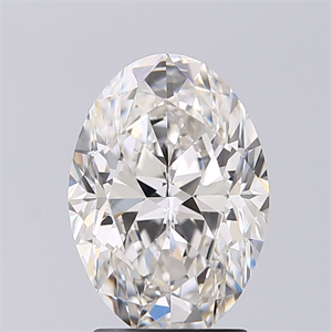 Foto Diamante Natural 2.02 quilates, Ovalado , Color G, claridad SI1 y certificado GIA de