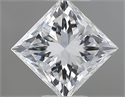 Diamante Natural 0.50 quilates, Princesa , Color F, claridad VVS1 y certificado GIA