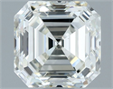 Natural Diamond 1.00 Carats, Asscher with  Cut, I Color, VS1 Clarity and Certified by IGI