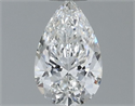 Diamante Natural 0.53 quilates, De pera , Color G, claridad VS1 y certificado GIA