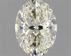 Picture of Natural Diamond 1.00 Carats, Oval with  Cut, J Color, VS2 Clarity and Certified by GIA