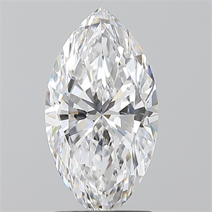 Picture of Natural Diamond 1.70 Carats, Marquise with  Cut, D Color, SI1 Clarity and Certified by GIA