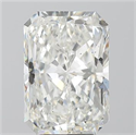 Natural Diamond 5.02 Carats, Radiant with  Cut, H Color, SI2 Clarity and Certified by GIA