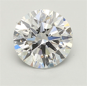 Picture of Lab Grown Diamond 2.52 Carats, Round with Ideal Cut, D Color, VS2 Clarity and Certified by IGI