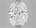 Natural Diamond 5.01 Carats, Oval with  Cut, D Color, IF Clarity and Certified by GIA