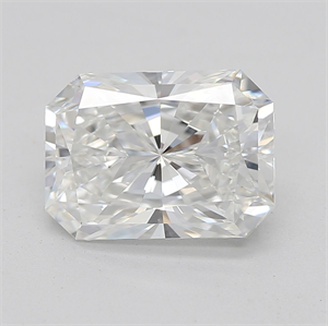 Picture of Natural Diamond 1.51 Carats, Radiant with  Cut, G Color, VS2 Clarity and Certified by GIA
