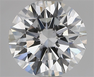 Picture of Lab Grown Diamond 1.55 Carats, Round with Ideal Cut, D Color, VS1 Clarity and Certified by IGI