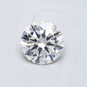 Foto Diamante Natural 0.58 quilates, Redondo , Color F, claridad I1 y certificado GIA de