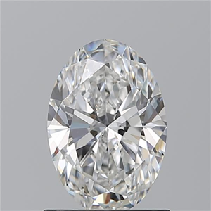 Picture of Natural Diamond 1.06 Carats, Oval with  Cut, E Color, VS2 Clarity and Certified by GIA