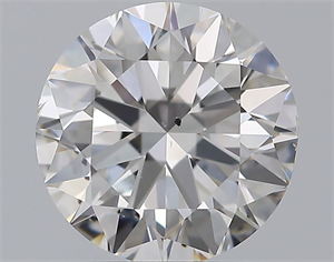 Foto Diamante Natural 2.00 quilates, Redondo , Color F, claridad SI1 y certificado GIA de