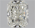 Natural Diamond 1.21 Carats, Radiant with  Cut, J Color, VVS1 Clarity and Certified by GIA