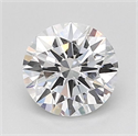 Lab Grown Diamond 1.03 Carats, Round with Ideal Cut, D Color, VVS2 Clarity and Certified by IGI